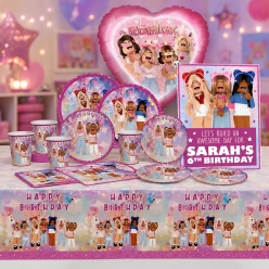 *Roblox Girl PERSONALIZED SuperSaver Party Pack for 10